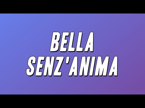 Riccardo Cocciante - Bella senz'anima (Testo)