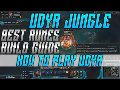 How To Play Udyr Patch 8.22 - The BEST Udyr Build: Udyr Jungle S8: LOL Udyr Build And Udyr Abilities
