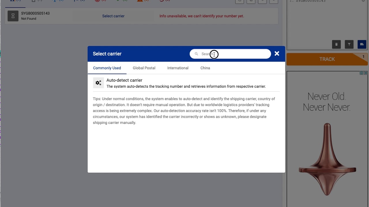 How to track parcel on 17track.net
