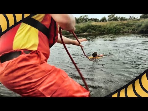 DLRG.TV - Einsatz mit der Rettungsleine