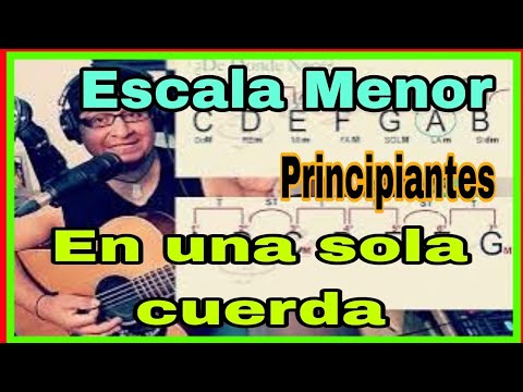 ¡¡ así de simple es todo !! ESCALA MENOR - EXPLICACIÓN Clara para autodidactas.