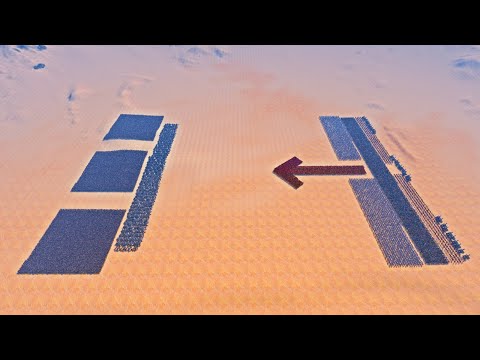 Spartans & Medieval ARMY vs ORC ARMY - Ultimate Epic Battle Simulator UEBS