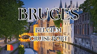 🚢🚌🚶BRUGES Belgium Cruise Port CHRISTMAS CRUISE - Zeebrugge🚶🚌🚢
