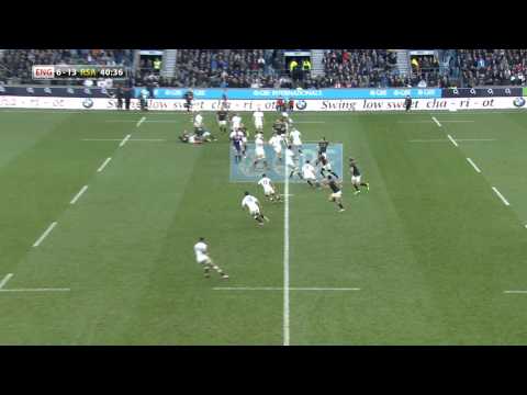 England v South Africa match highlights, Twickenham 15/11/2014