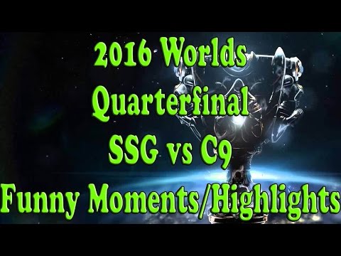 2016 LoL Worlds Quarterfinals - Samsung Galaxy vs. Cloud 9 - Funny Moments and Highlights