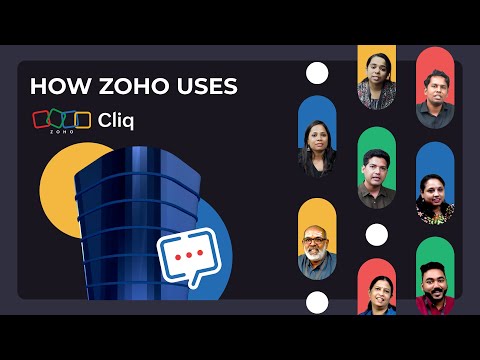 Video thumbnail: How Zoho uses Zoho Cliq | Zoho Cliq
