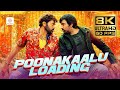 Waltair Veerayya Poonakaalu Loading 8K 60FPS Video Song Megastar Chiranjeevi Ravi Teja DSP