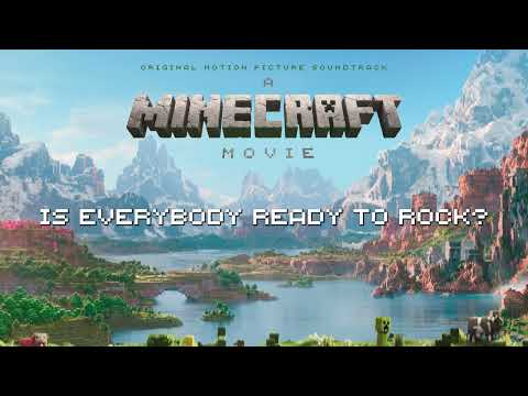 A Minecraft Movie Soundtrack | I Feel Alive (Official Lyric Video) - Jack Black | WaterTower Music