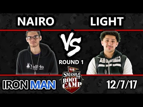 S4BC Iron Man - NRG | Nairo vs Light - Round 1 - SSB4