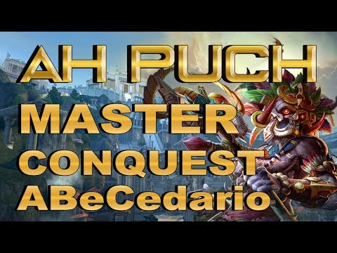 SMITE! Ah Puch, Nunca lo pense como un ADC...! Master Conquest Abecedario S4 #3