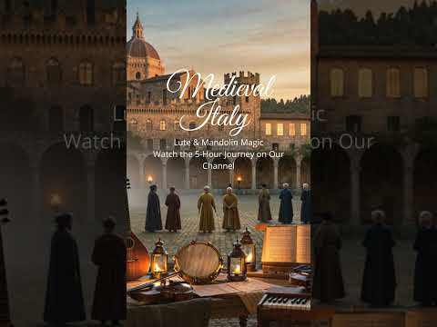 Step Into Medieval Italy 🎶 | Timeless Lute & Mandolin Melodies (5H Full on Channel)