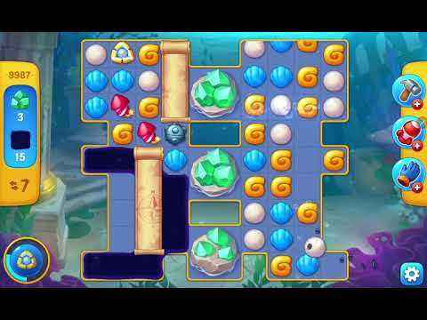 Fishdom Easy Level 9987 (with ingame Lightning and firecracker boosters) @choraelmin