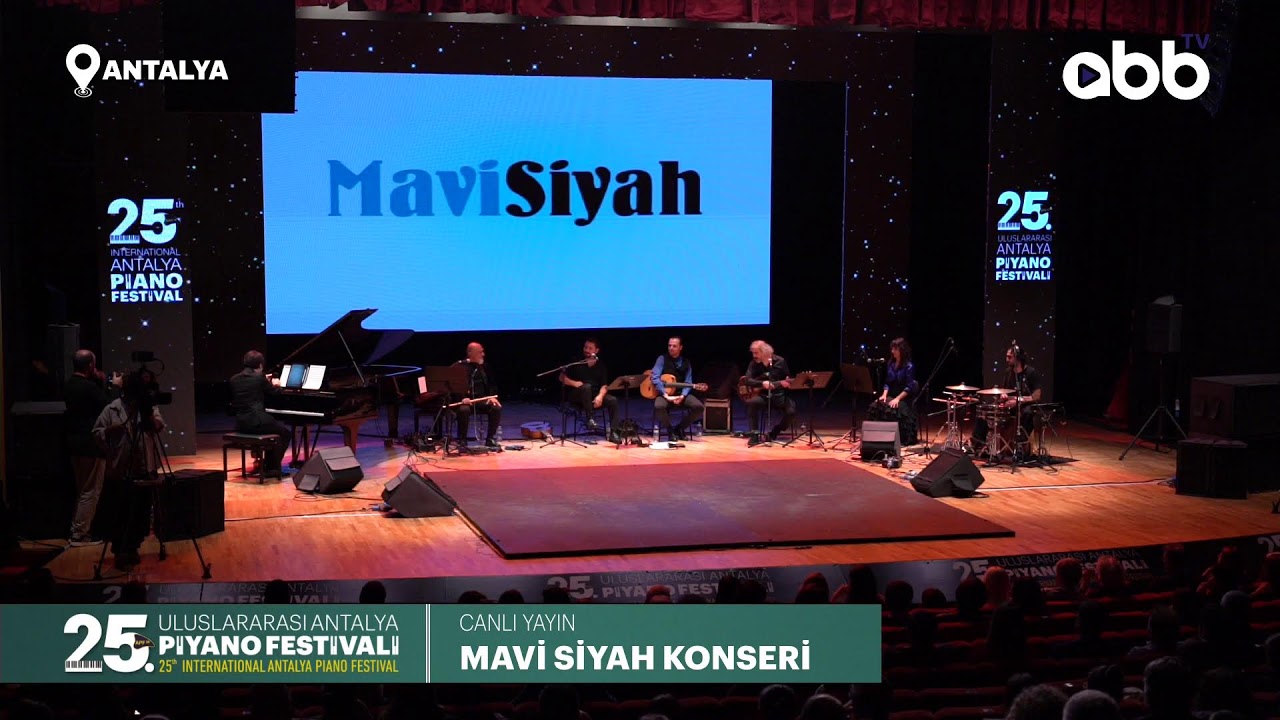 25. Uluslararası Antalya Piyano Festivali | MAVİ SİYAH KONSERİ