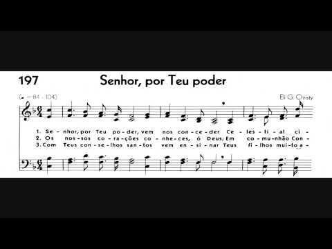 Hinário 5 CCB - Hino 197 - Senhor, por Teu poder - Strings - Teclado Yamaha PSR S670
