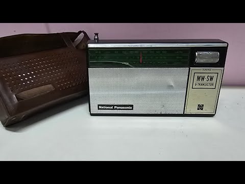 National Panasonic 2 band transistor radio Mo. 9427322171
