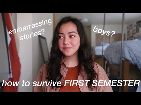 what first semester of college was actually like