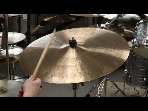Leon 22" Modern Vintage Swing With Taper Ride Cymbal 2800g image 4