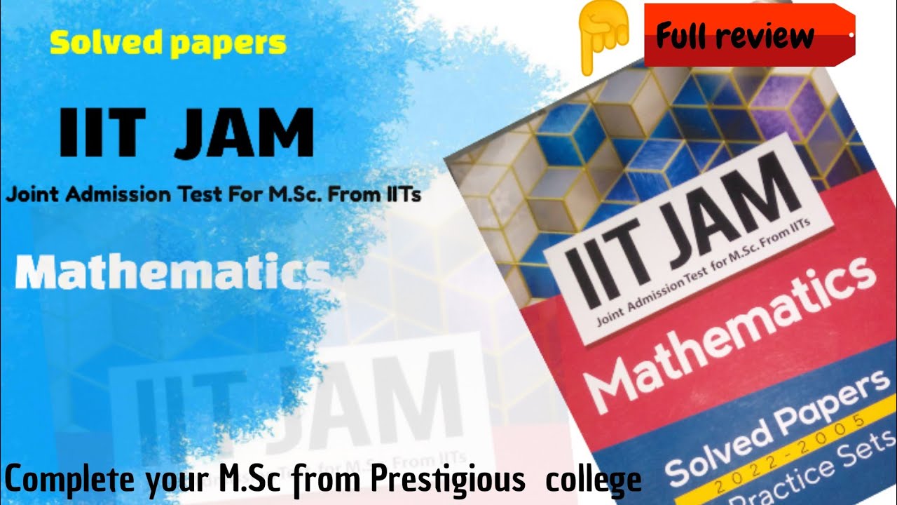 Solve papers Mathematics IIT JAM  arihant publication