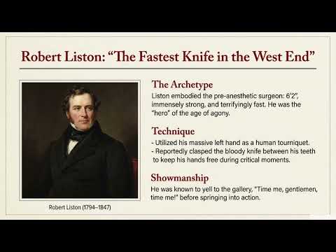 Early Surgery: Agony, Speed, and the Birth of Modern Practice | Bodies, Systems, and Stories
