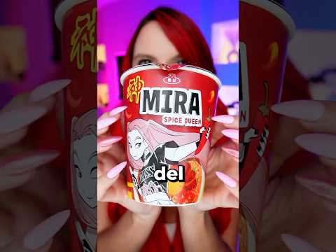 RAMEN from the KPOP WARRIORS!! 💜❤️💙 *part 3* LOOK🍜 #kpop #ramen #huntrix