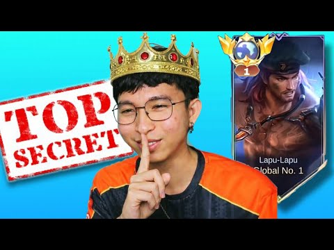 TOP 1 GLOBAL LAPU-LAPU REVEALS A SECRET NO ONE DARES TO TELL | MLBB