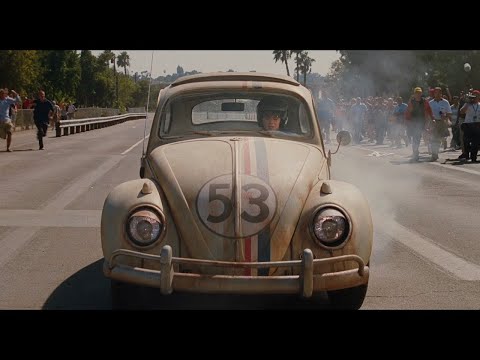 Herbie a Toda Marcha | Escena: Primer Carrera Vs Trip |  Escenas de Películas HD