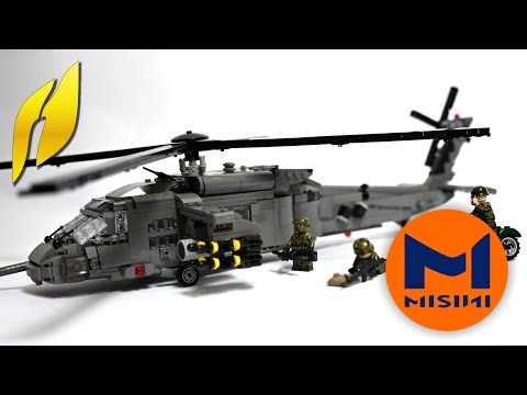 New Arrival - MISINI M7003 - Sikorsky UH-60 Black Hawk #lego #buildingblocks #toys #misini #uh60