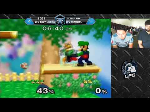 BLR5 melee 5.0 - LFG| Eddy México (Luigi) vs LFG| Pantera (Fox) - Top 8 WF