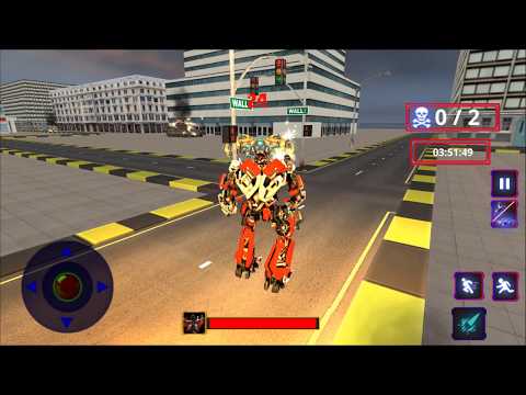 Multi Robot Transforming: Wild Horse Police Car | Android Gameplay (Cartoon Games Network)