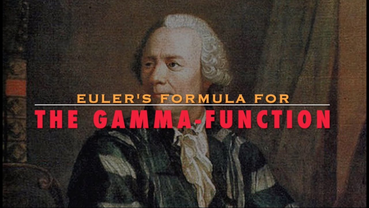 Euler's Formula for the Gamma Function