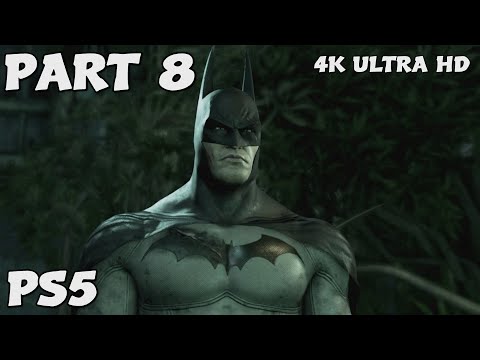 Batman Return to Arkham Asylum Remastered PS5 4K Walkthrough Gameplay FULL GAME PART 8 No Commentary