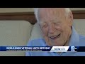 World War II Veteran: 100th Birthday
