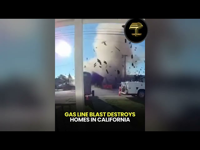 IMPACTANTE MOMENTO en que un estallido deja escena de destrucción en EE.UU.