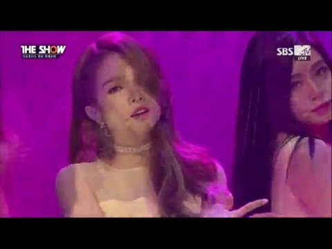 Fiestar "Mirror" TOP3 Stage The Show (3/29/2016)