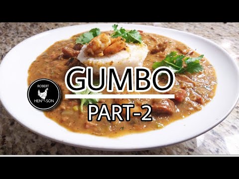 LOUISIANA GUMBO RECIPE-PART.2 (COOKING PROCESS) | HOW TO MAKE LOUISIANA GUMBO STYLE