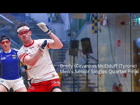 Mens Senior 40x20 Singles QF 2024 - Paul Brady (Cavan) vs Conor McElduff (Tyrone)