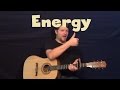 Energy (Drake) Easy Guitar Lesson How to Play ...