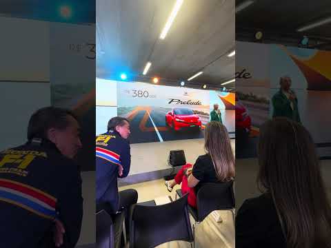 Honda revela preço do Prelude durante lançamento em Interlagos #carros