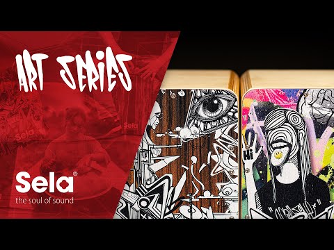 Кахон Sela Art Series Sketch SE 173