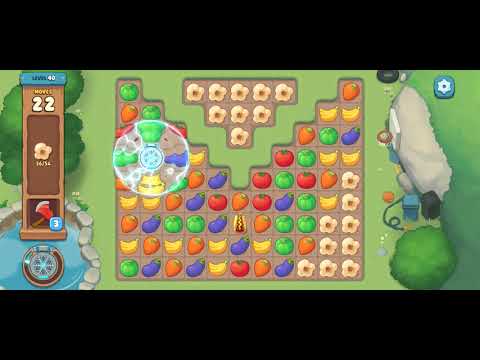 [Gameplay] We Bare Bears Match3 - Level 40 (No Boosters)