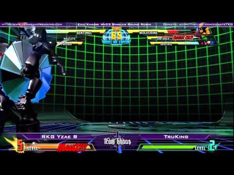 Epic Khaos May MvC3 Singles Round Robin - RKG Yzae B vs TruKing