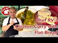EASY CHICKEN CURRY WITH FLAT BREAD