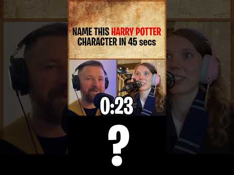 Name this Harry Potter Character in 45 seconds #shorts