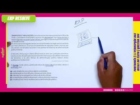 COM O FIM DA VERSÃO IMPRESSA DO DIÁRIO OFICIAL DA UNIÃO, O(...) | PERCEPÇÃO DAS IDEIAS DO TEXTO