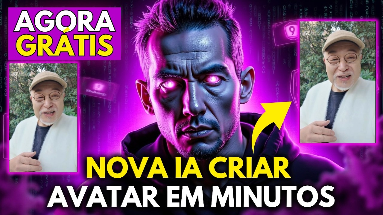 🚀 Como Criar Avatar Realista para Vídeos Longos de Canal Dark – GRÁTIS e Fácil!