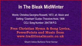 In The Bleak MidWinter(viols tuba) - Christmas Carols Lyrics &amp; Music