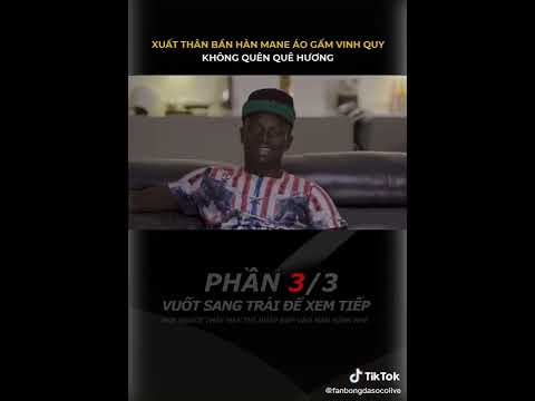 SADIO MANE CẦU THỦ VỚI TẤM LÒNG NHÂN HẬU