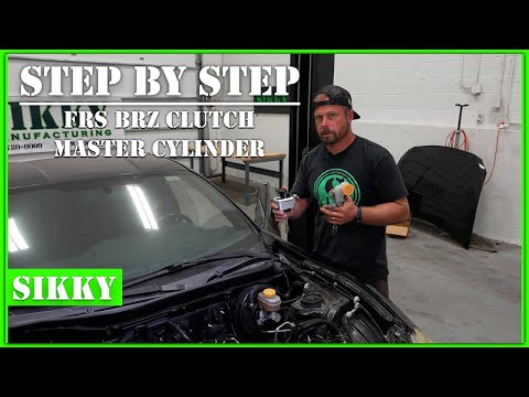 FRS / BRZ Clutch Master Cylinder Upgrade Install, Step by Step