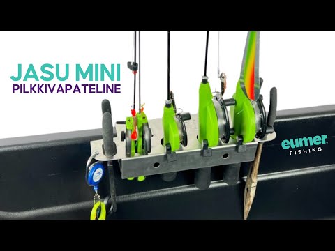 Kätevä uutuustuote kalastajille - Jasu Mini pilkkivapateline - Ahkioon - Potkukelkkaan - Veneeseen