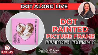 Dot Painted Picture Frame | Easy DIY Dot Art for Beginners!